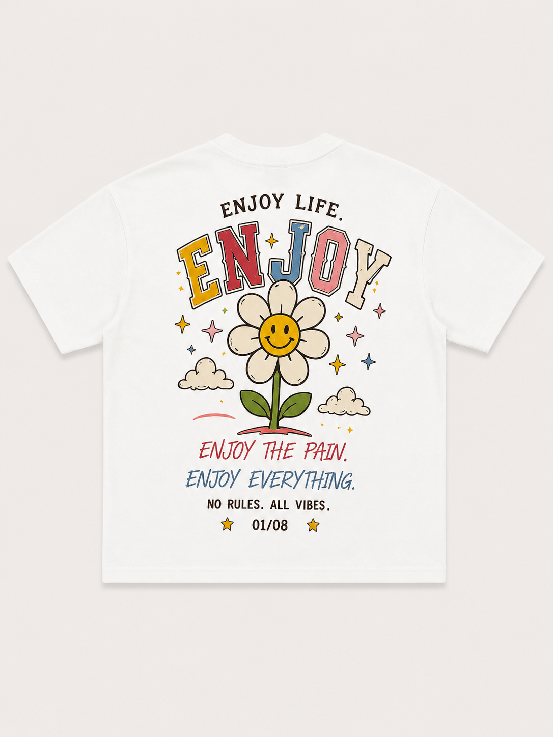E.N.J.O.Y. Acronym Tee