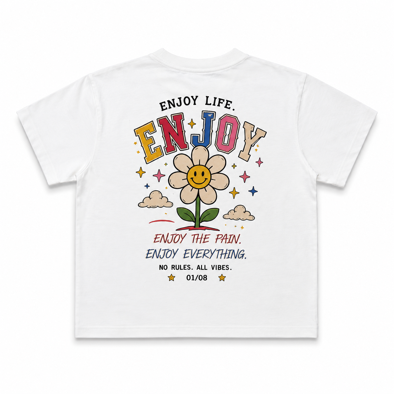 E.N.J.O.Y. Acronym Tee
