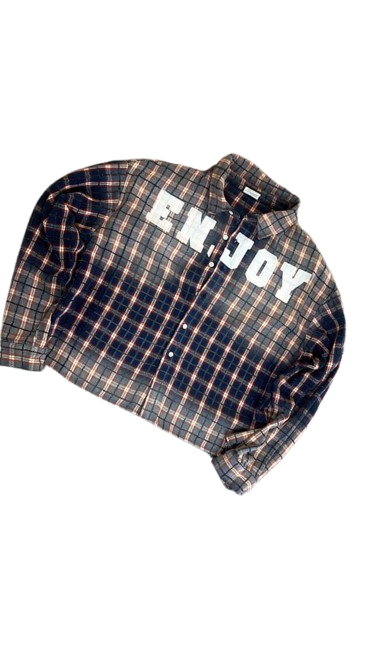 ENJOY Vintage Flannel Shirt
